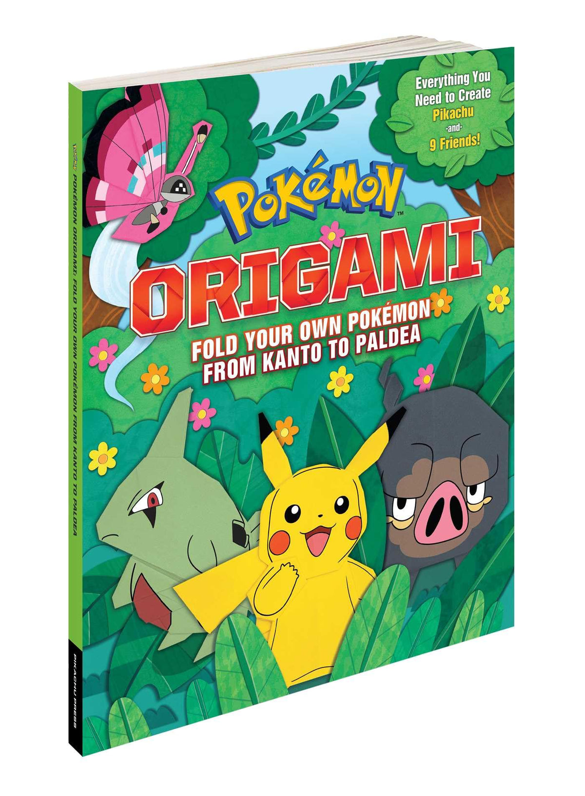 Pokémon Origami: Fold Your Own Pokémon from Kanto to Paldea: One Pokémon From Every Region! (3) (Pokemon Pikachu Press)