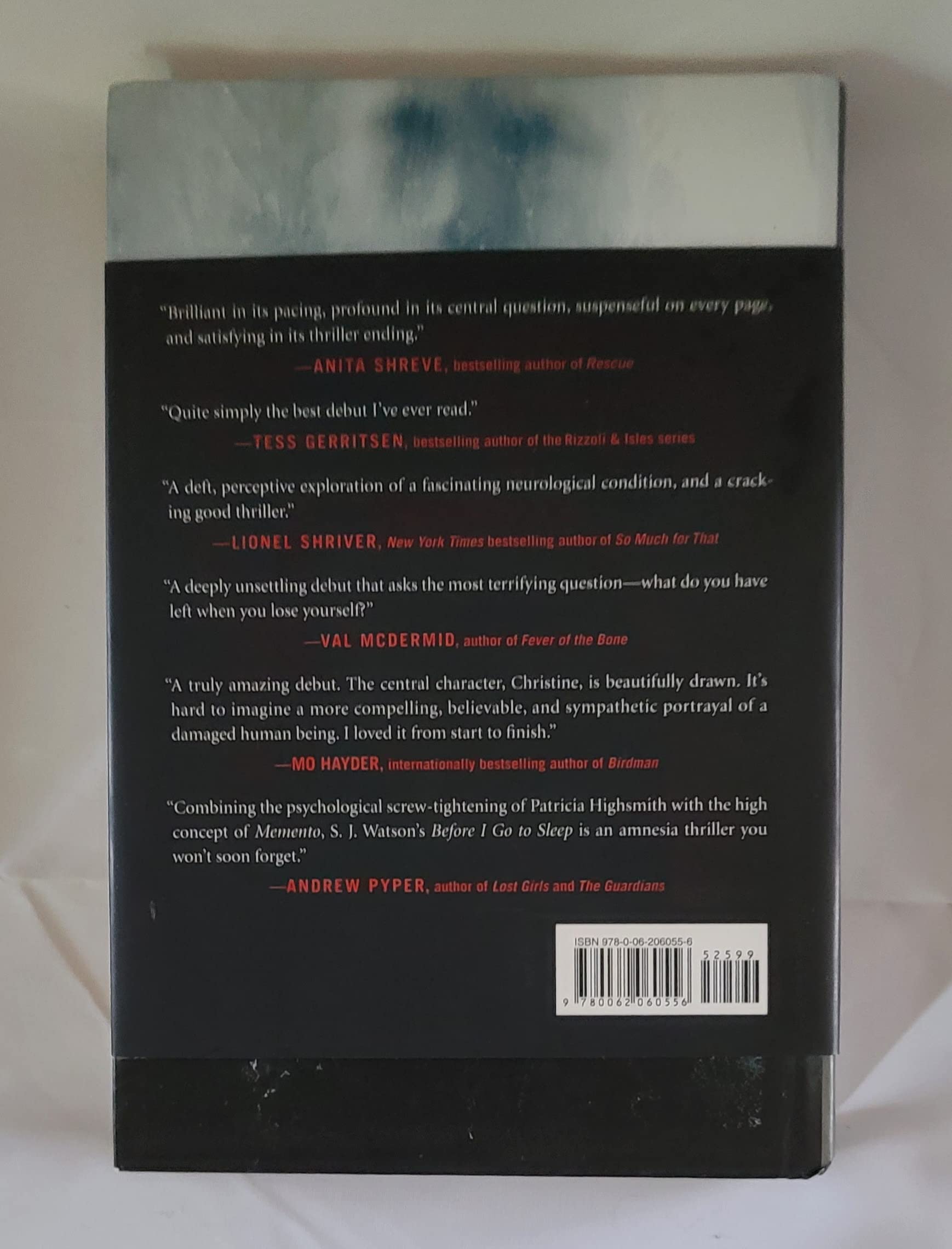 Before I Go to Sleep: A Novel