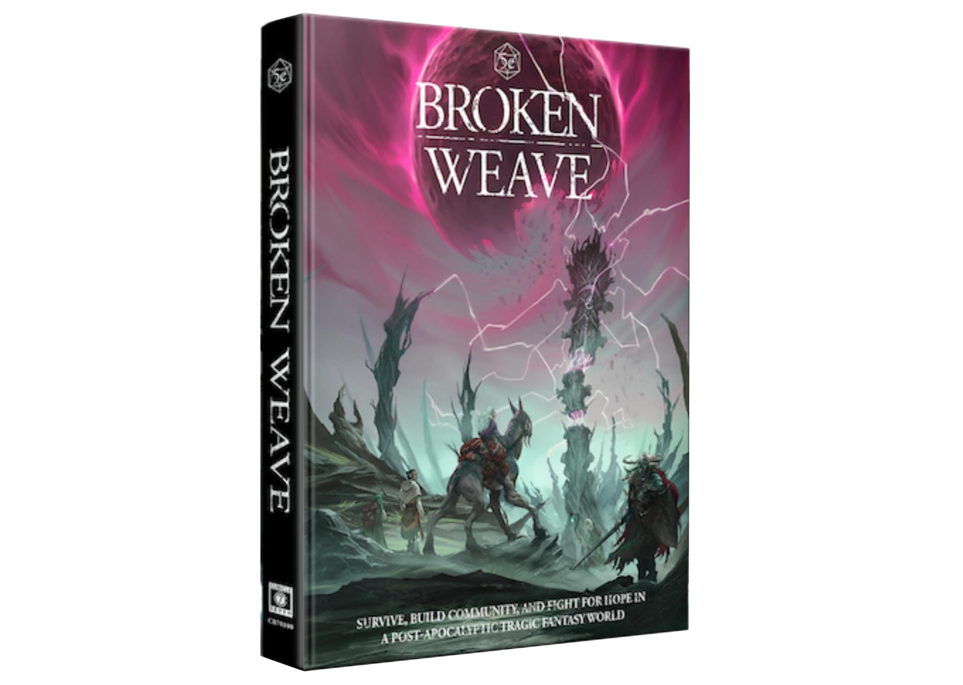 Cubicle 7 Broken Weave Core Rulebook 5th Edition - Fantasy RPG Board Card Game Book Accessory - A Post-Apocalyptic Campaign For 1+ Players and Ages 14+