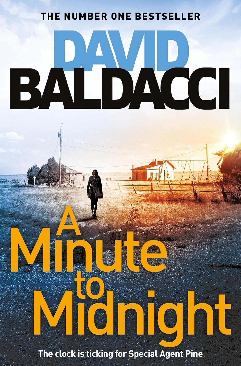 Atlee Pine Series 4 Books Collection Set By David Baldacci(Long Road to Mercy, A Minute to Midnight, Daylight, Mercy)