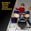 Drums for Kids  Beginner Drumset Instruction Book with Online Audio  Easy Drum Lessons for Children with Popular Songs  Drum Sheet Music for Kids, Drum Book for Beginners