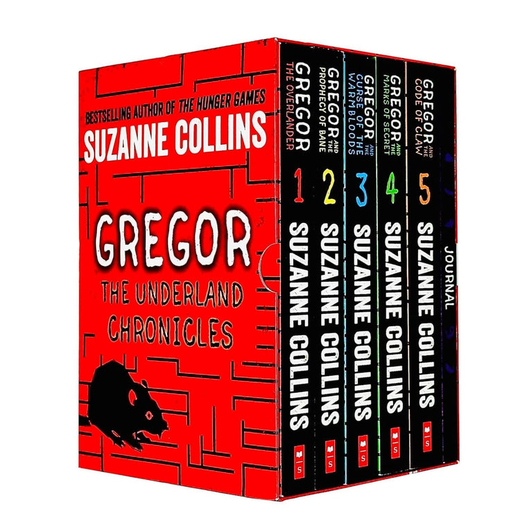 Gregor The Underground Chronicles 6-Pack Boxed Gift Set: Books #1-5 Plus an Exclusive Journal