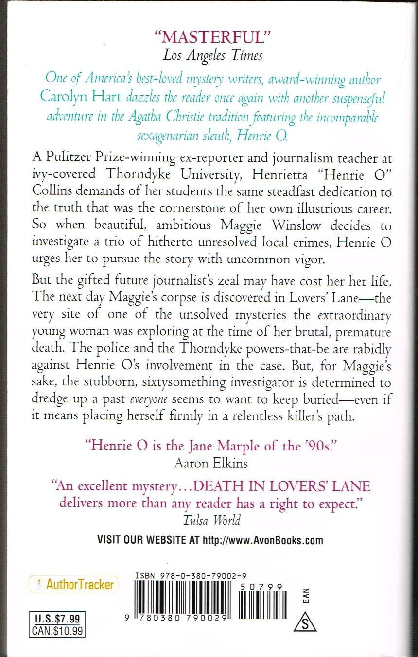 Death in Lovers' Lane (Henrie O, 3)