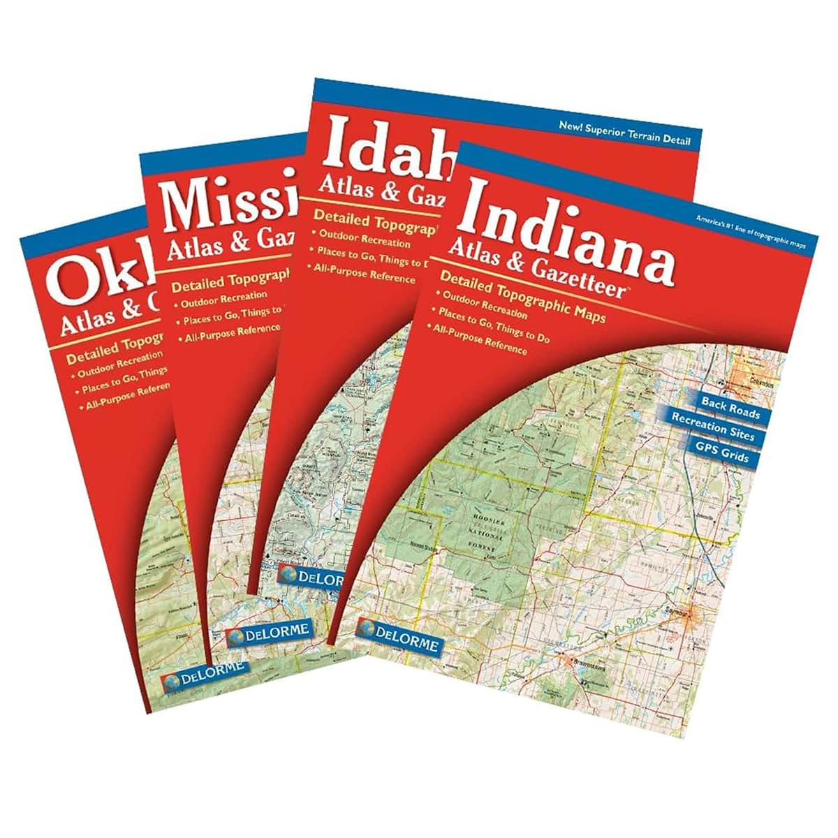 Massachusetts Atlas & Gazetteer (Delorme Atlas & Gazetteer)