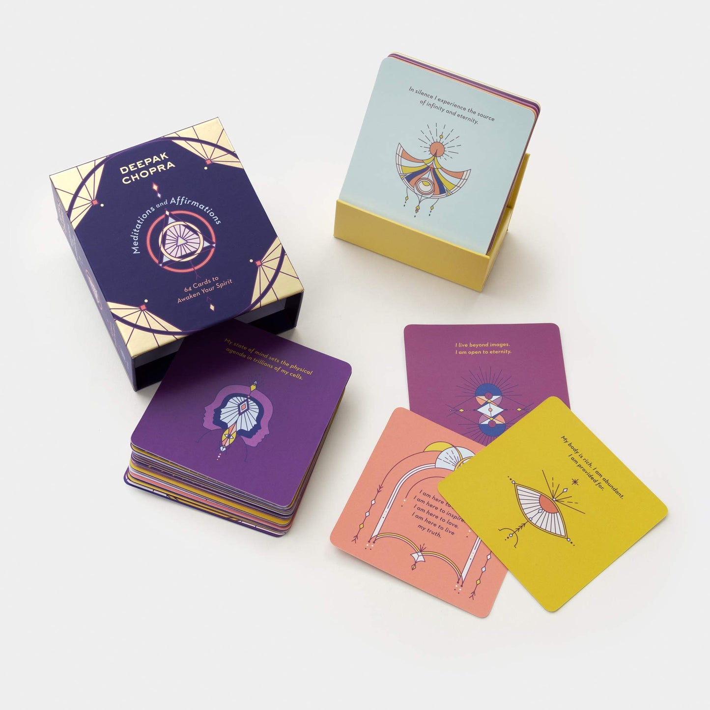 Meditations and Affirmations: 64 Cards to Awaken Your Spirit