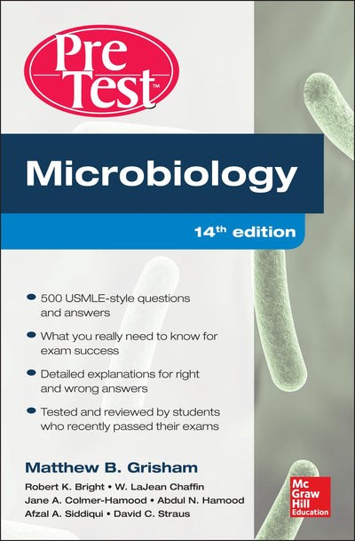 Microbiology PreTest Self-Assessment and Review 14/E by Gris