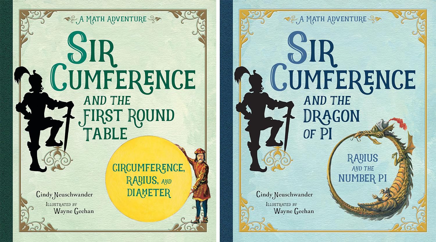 Sir Cumference Series, Vol. 1-12, Set of 12 Books