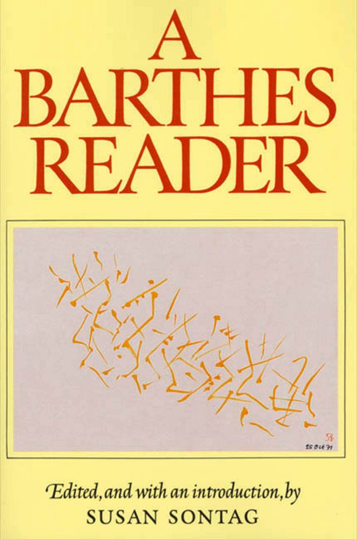 A Barthes Reader