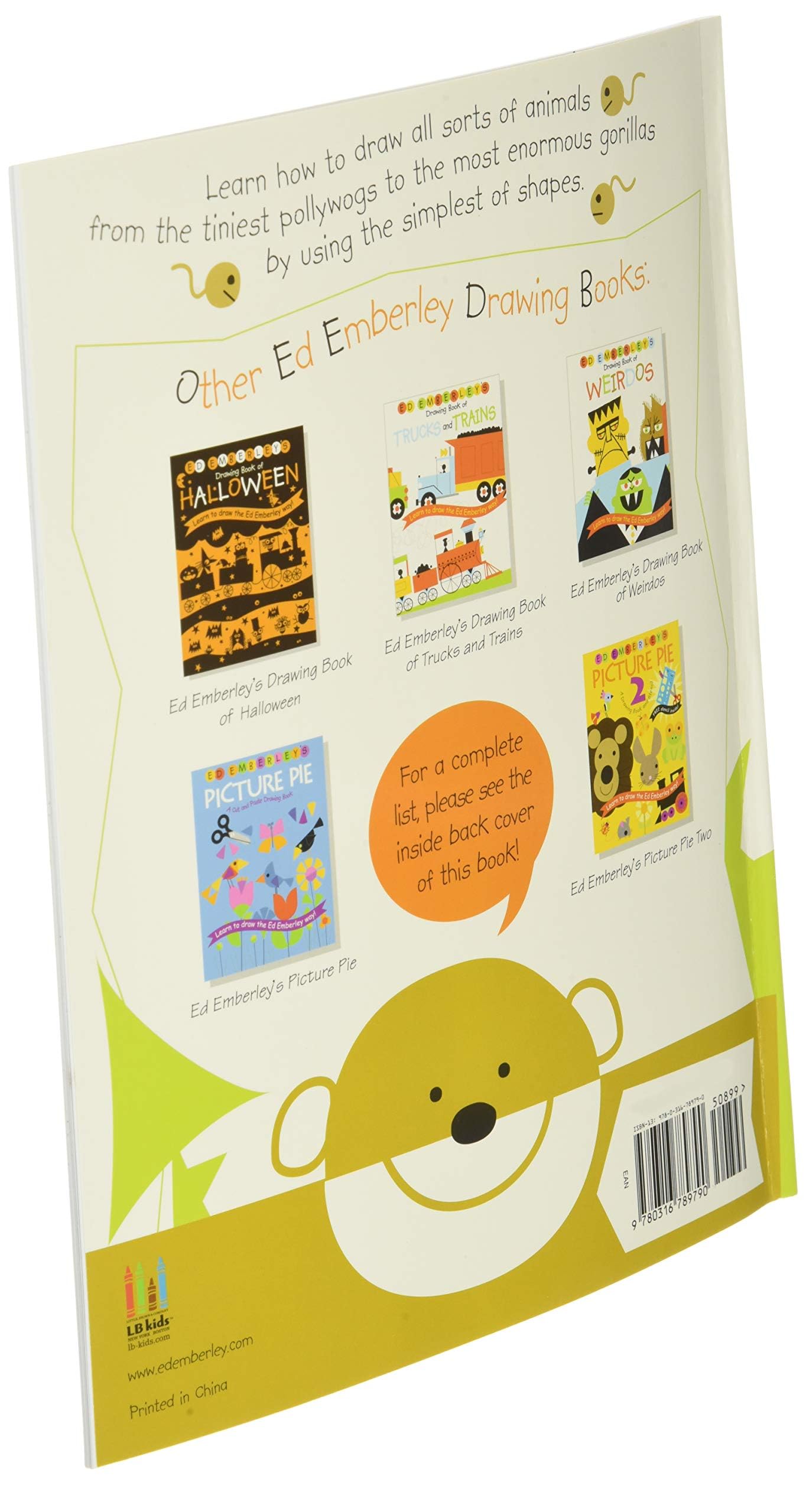 Ed Emberley's Drawing Book of Animals by Emberley, Ed