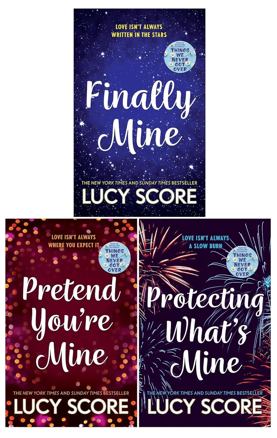 The Benevolence Series 3 Books Collection Set by Lucy Score (Pretend You're Mine, Finally Mine, Protecting What’s Mine)