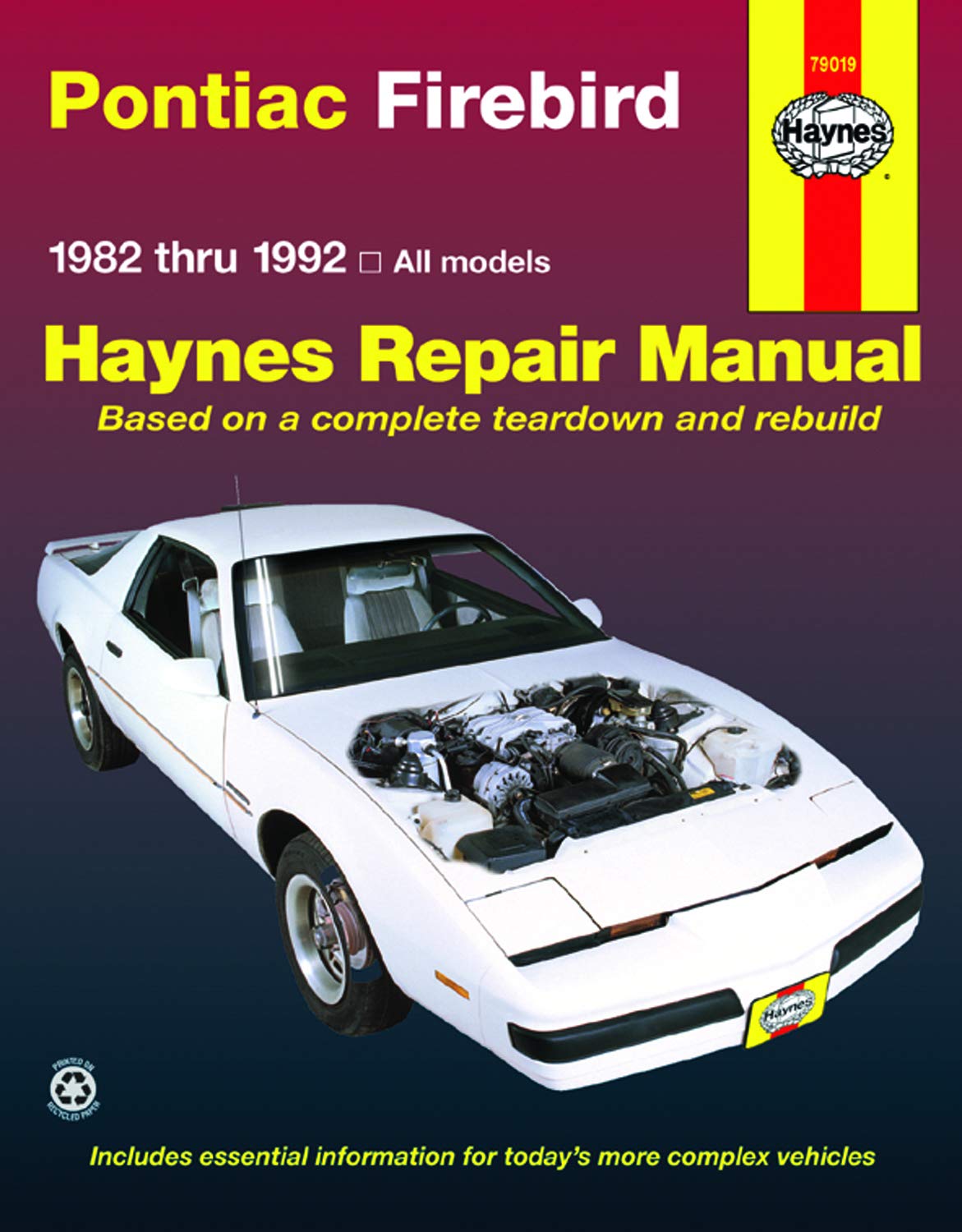 Pontiac Firebird (82-92) Haynes Repair Manual (Haynes Repair