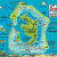 Bora Bora Map & Guide to the Polynesian Reef Waterproof Fish Card