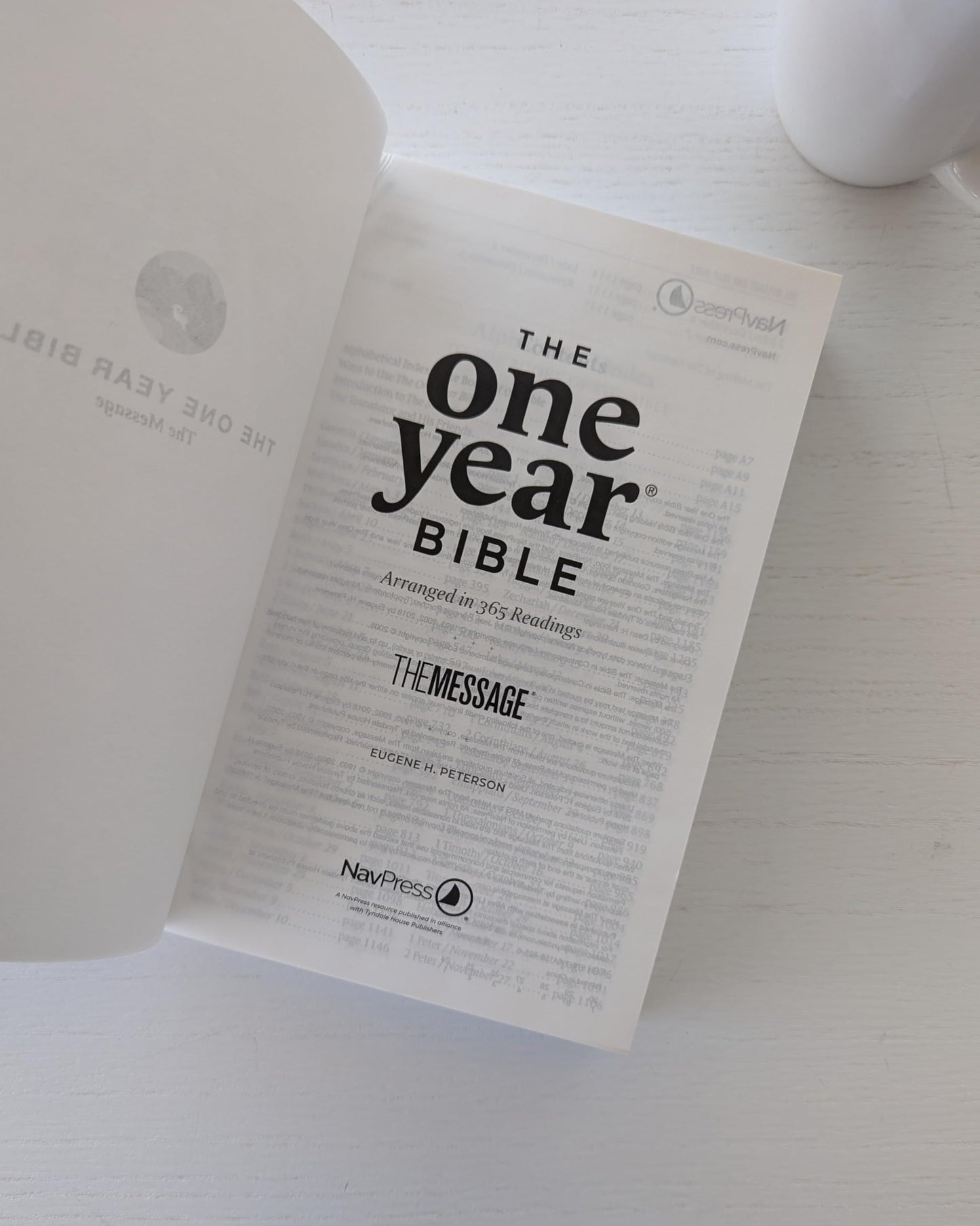 The One Year Bible The Message (Softcover)