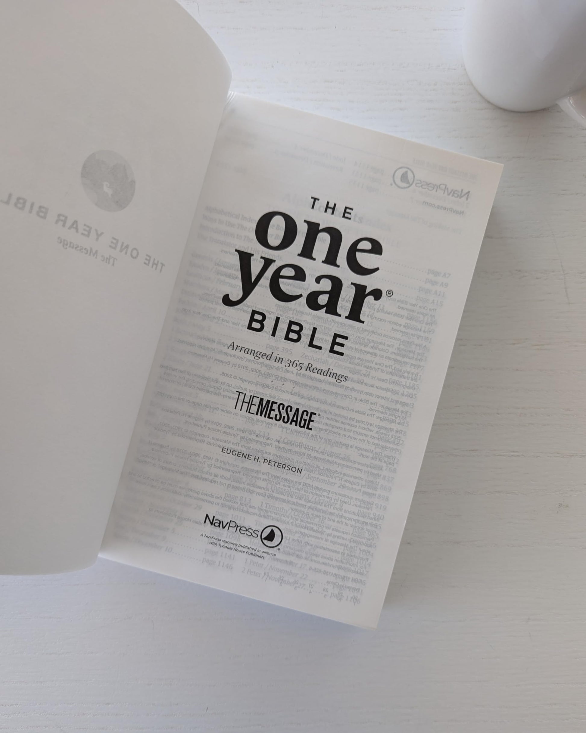 The One Year Bible The Message (Softcover)
