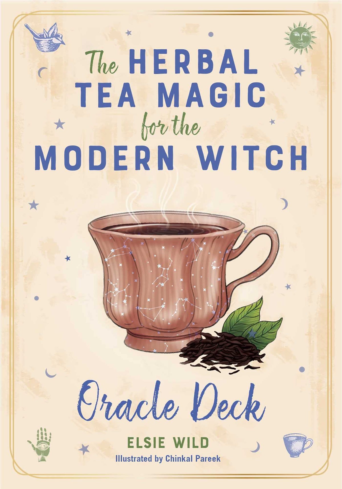 The Herbal Tea Magic for the Modern Witch Oracle Deck: A 40-Card Deck and Guidebook for Creating Tea Readings, Herbal Spells, and Magical Rituals (Tarot/Oracle Decks)