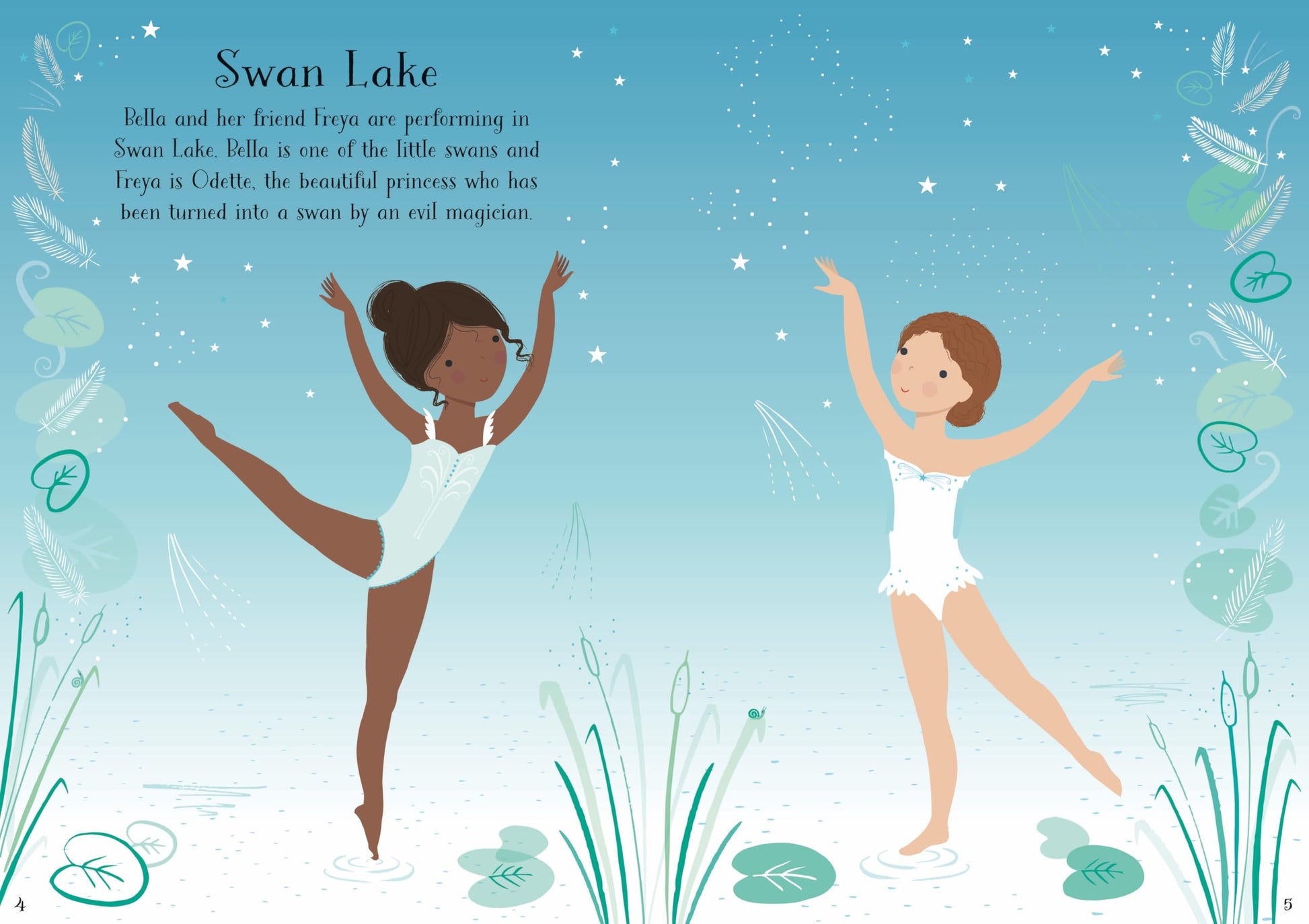 Little Sticker Dolly Dressing Ballerina: An Enchanting Activity Book About Ballet Scenes and Costumes for Kids (Ages 4-6)