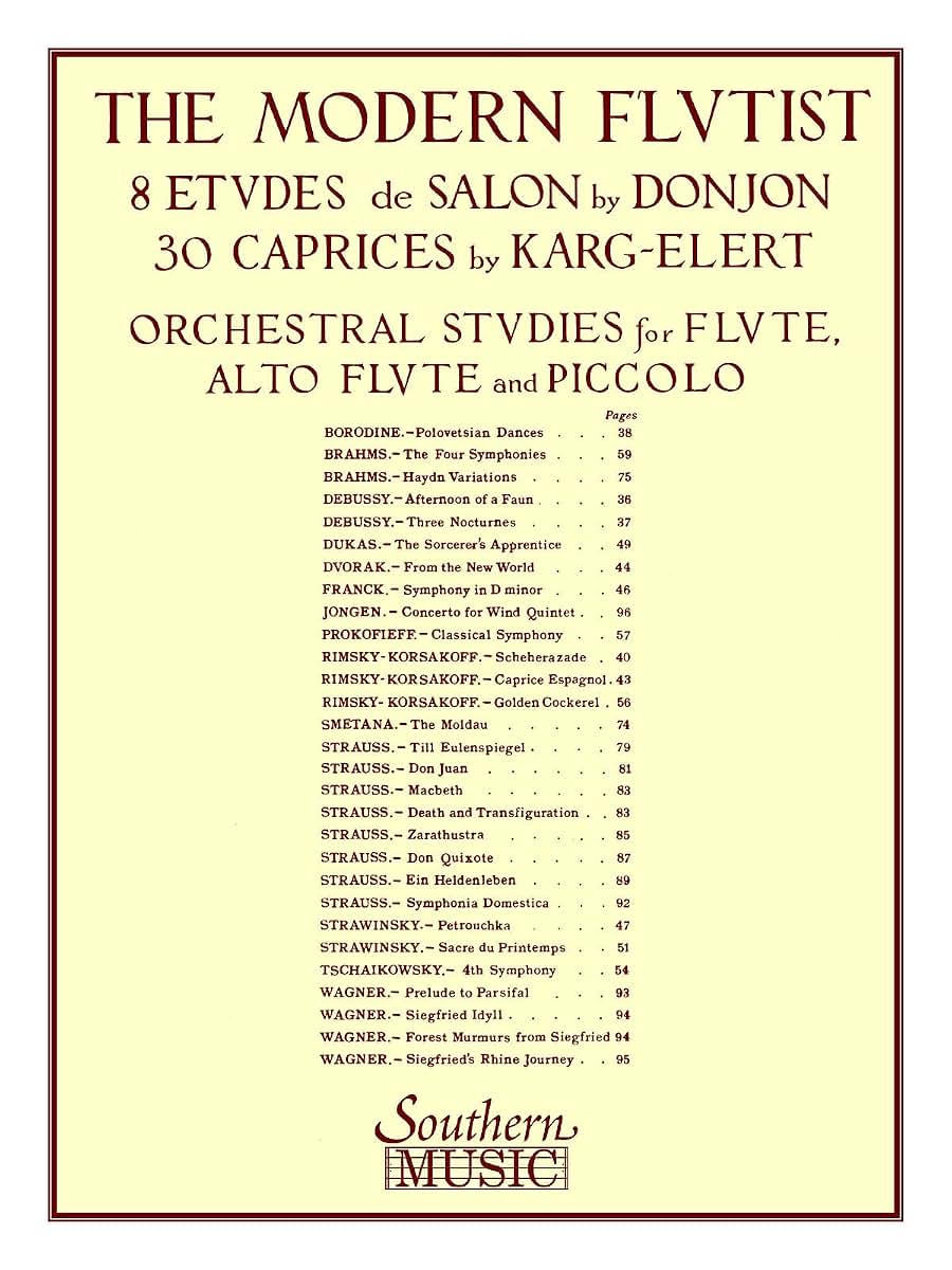 The Modern Flutist: Flute