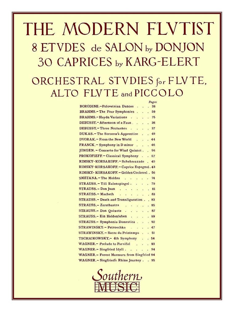 The Modern Flutist: Flute