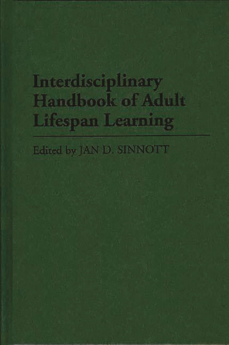 Interdisciplinary Handbook of Adult Lifespan Learning