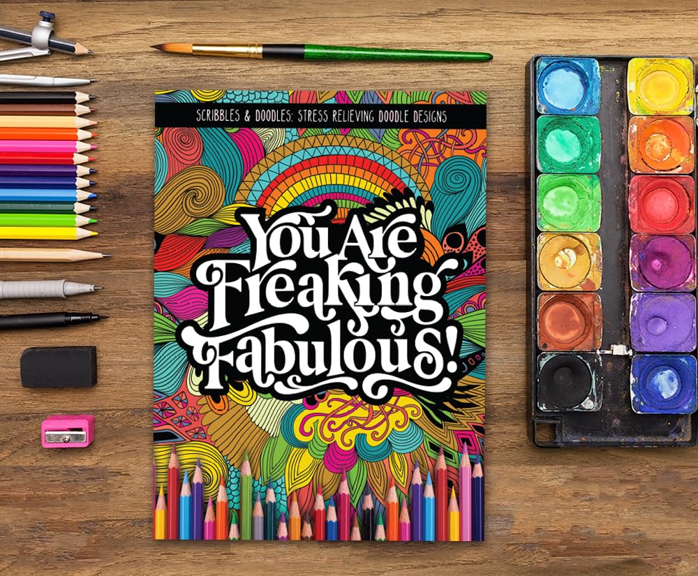 Scribbles & Doodles: Stress Relieving Doodle Designs