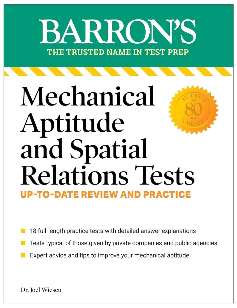 Mechanical Aptitude and Spatial Relations Tests, Fourth Edition (Barron's Test Prep)