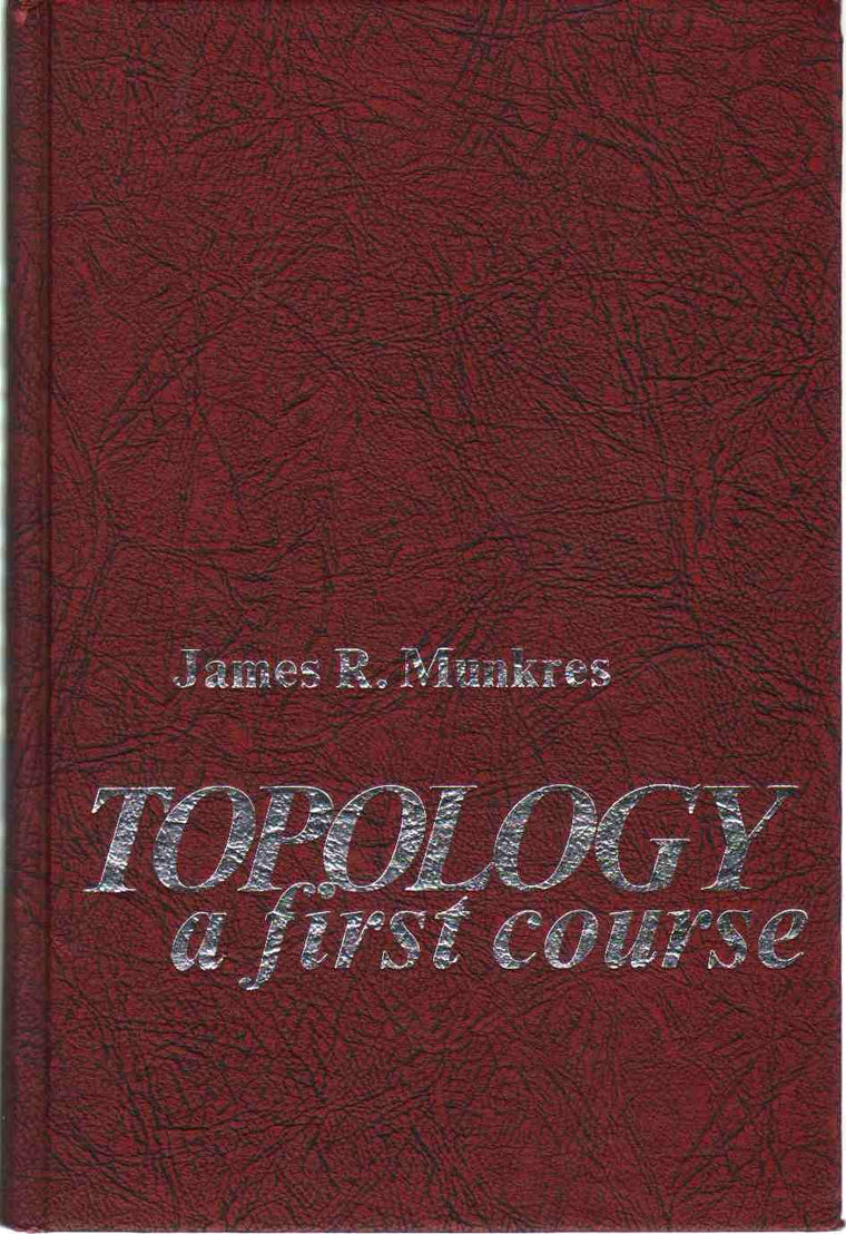 Topology; A First Course