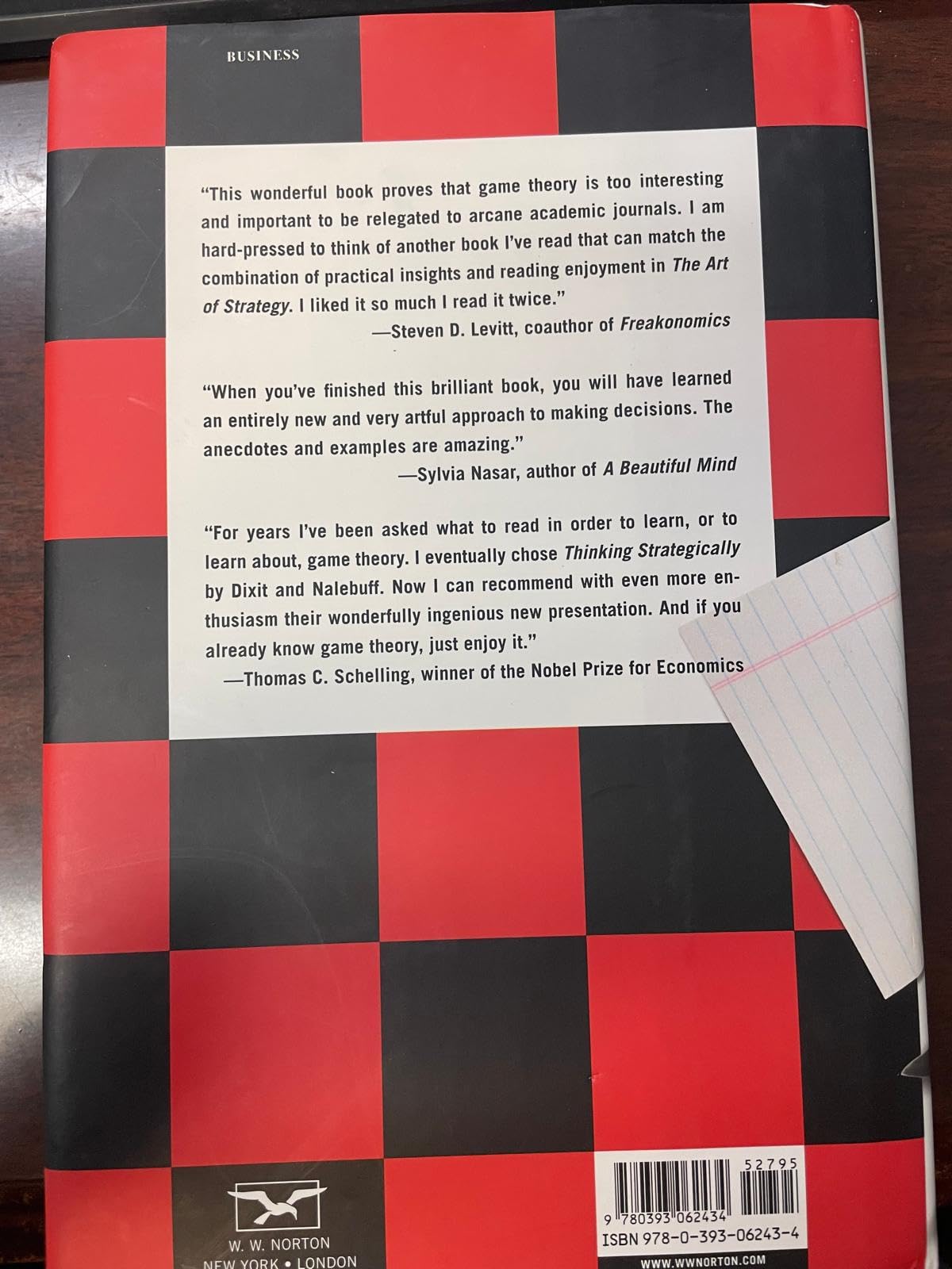 The Art of Strategy: A Game Theorist's Guide to Success in Business and Life