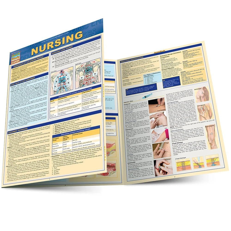 Nursing: a QuickStudy Laminated Reference Guide (Quick Study Academic)