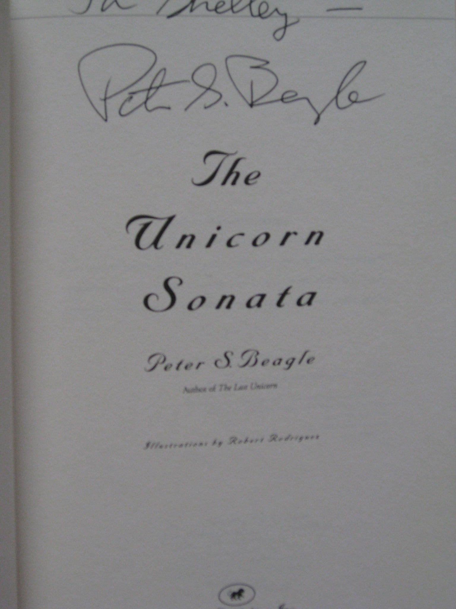 The Unicorn Sonata