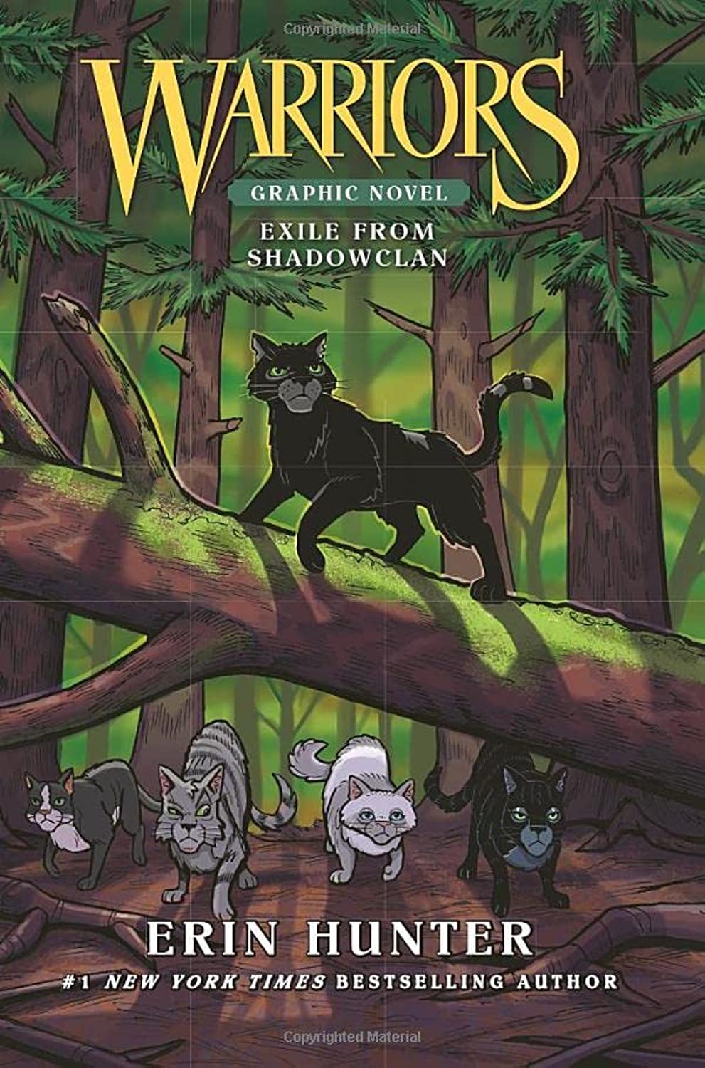 Warriors: Exile from ShadowClan (Full-Color Adventure): A Full-Color Clan Adventure About Survival, Exile, and Reclaiming Honor