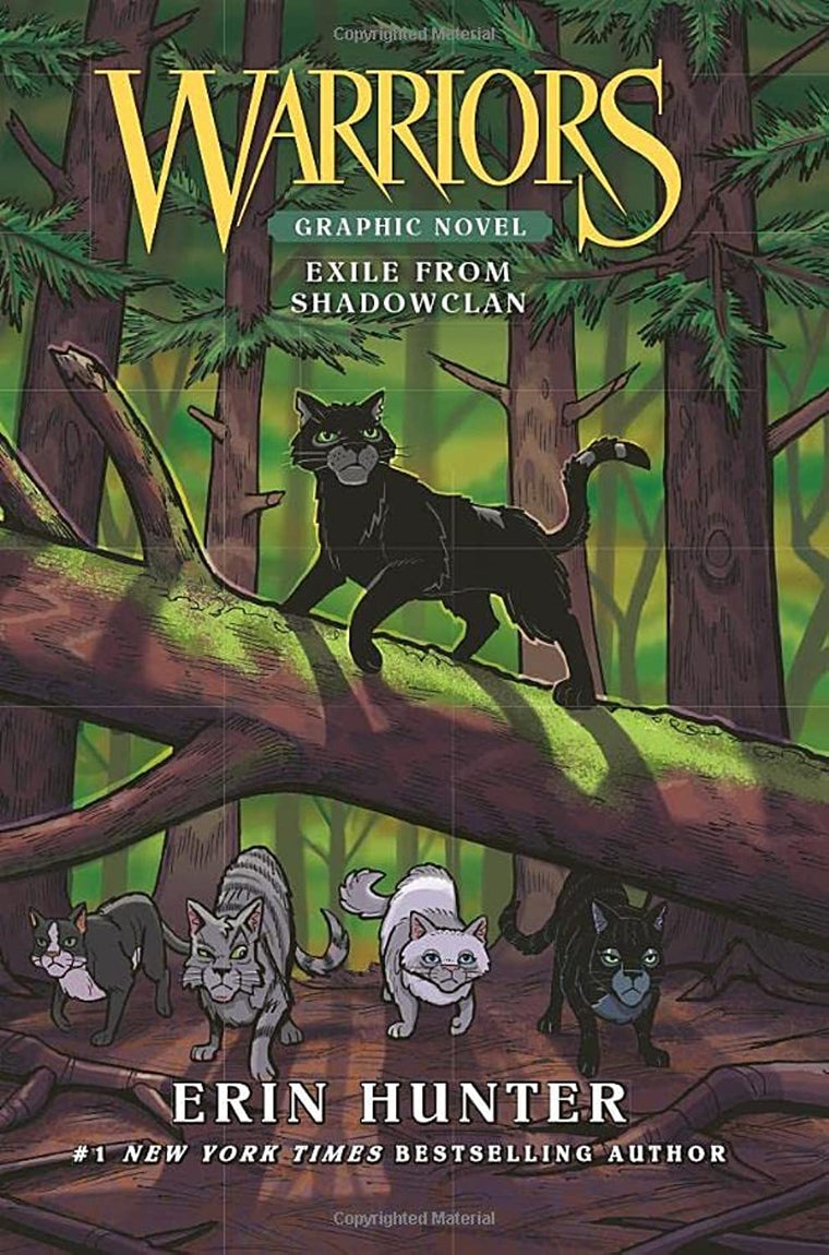 Warriors: Exile from ShadowClan (Full-Color Adventure): A Full-Color Clan Adventure About Survival, Exile, and Reclaiming Honor