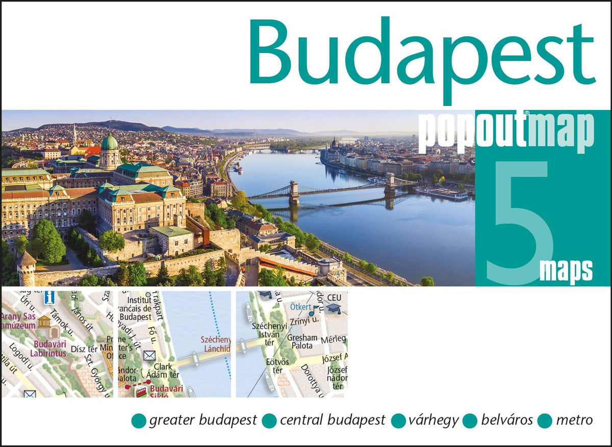 Budapest PopOut Map (Popout Maps)