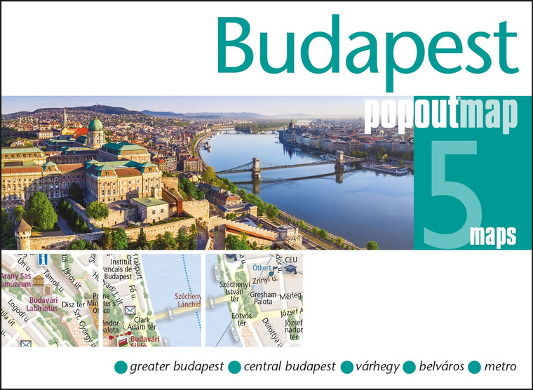 Budapest PopOut Map (Popout Maps)