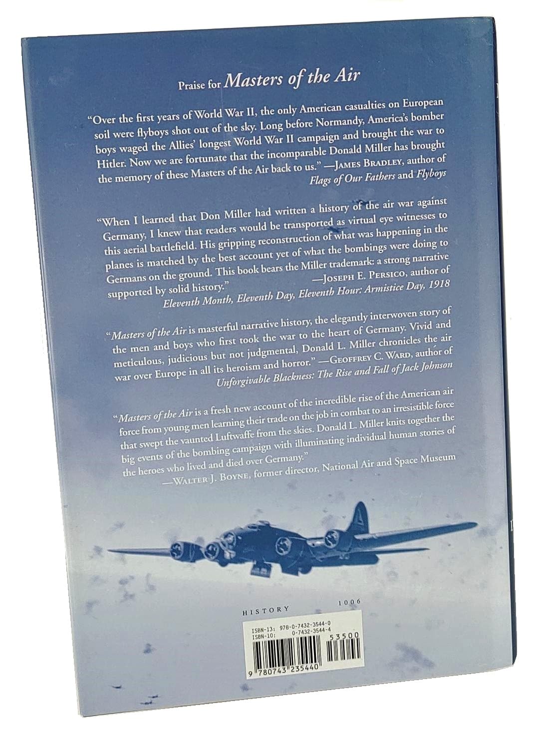 Masters of the Air: America's Bomber Boys (Hardcover)