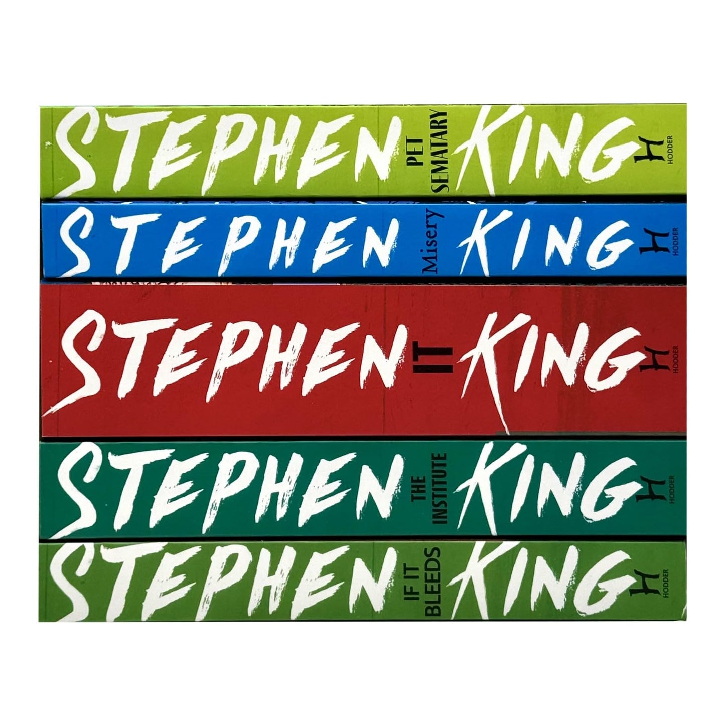 Stephen King Classic Collection 5-Book Box Set - If It Bleeds, The Institute, IT, Misery, Pet Sematary