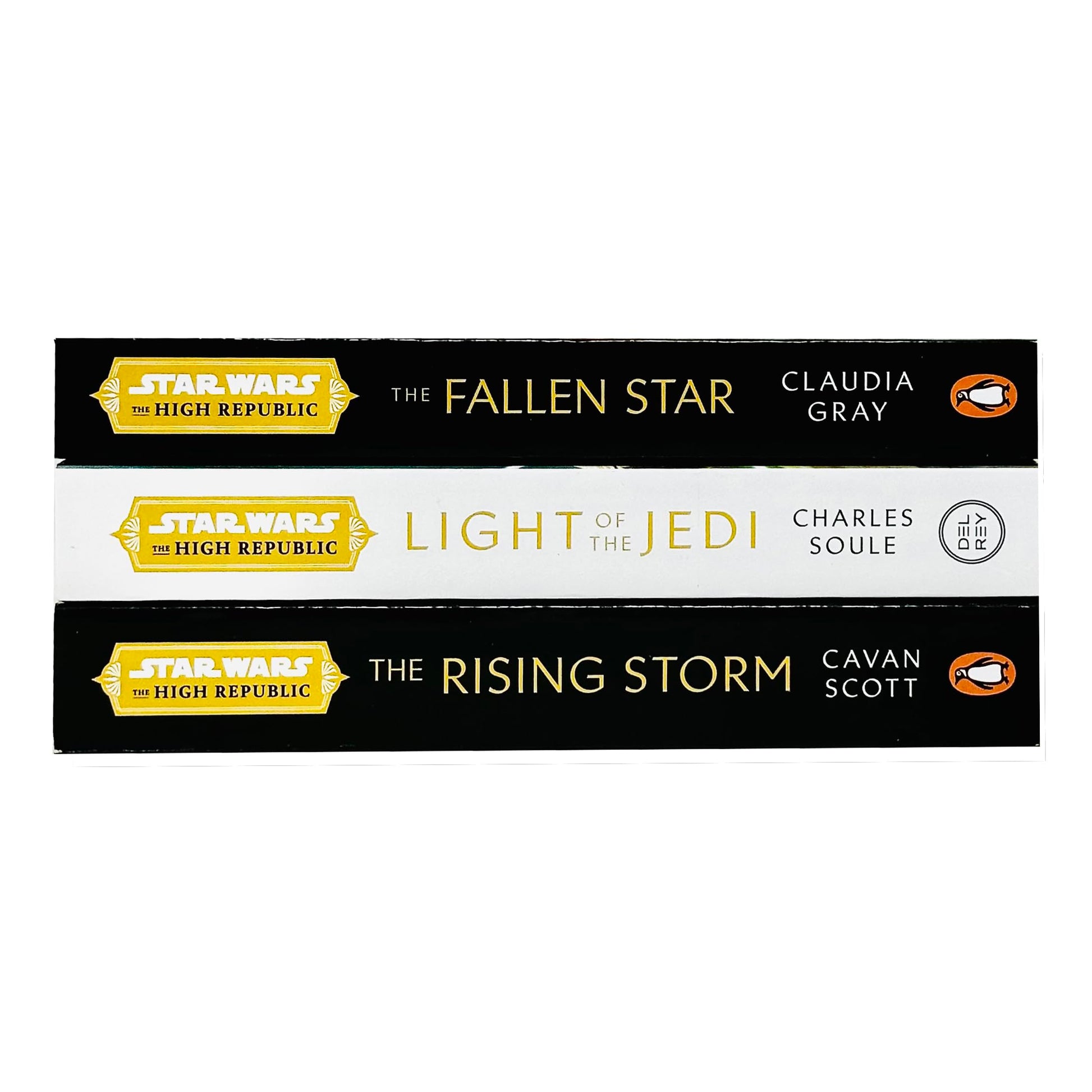 Star Wars: The High Republic Series 3 Books Collection Set (Light of the Jedi, The Rising Storm & The Fallen Star)