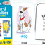 School Zone - Reading 4-Pack Flash Cards - Ages 4+, Kindergarten, 1st Grade, Sight Words, Phonics Made Easy, Word Families, Picture Words, High-Frequency Words, Beginning Reading, Rhyming, and More