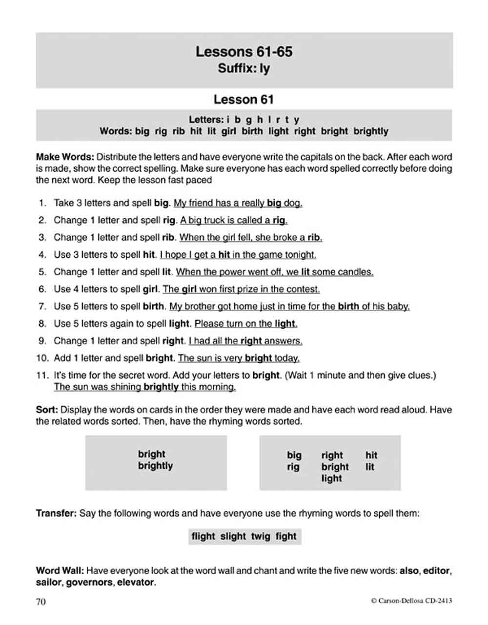 Prefixes and Suffixes, Grades 3 - 8