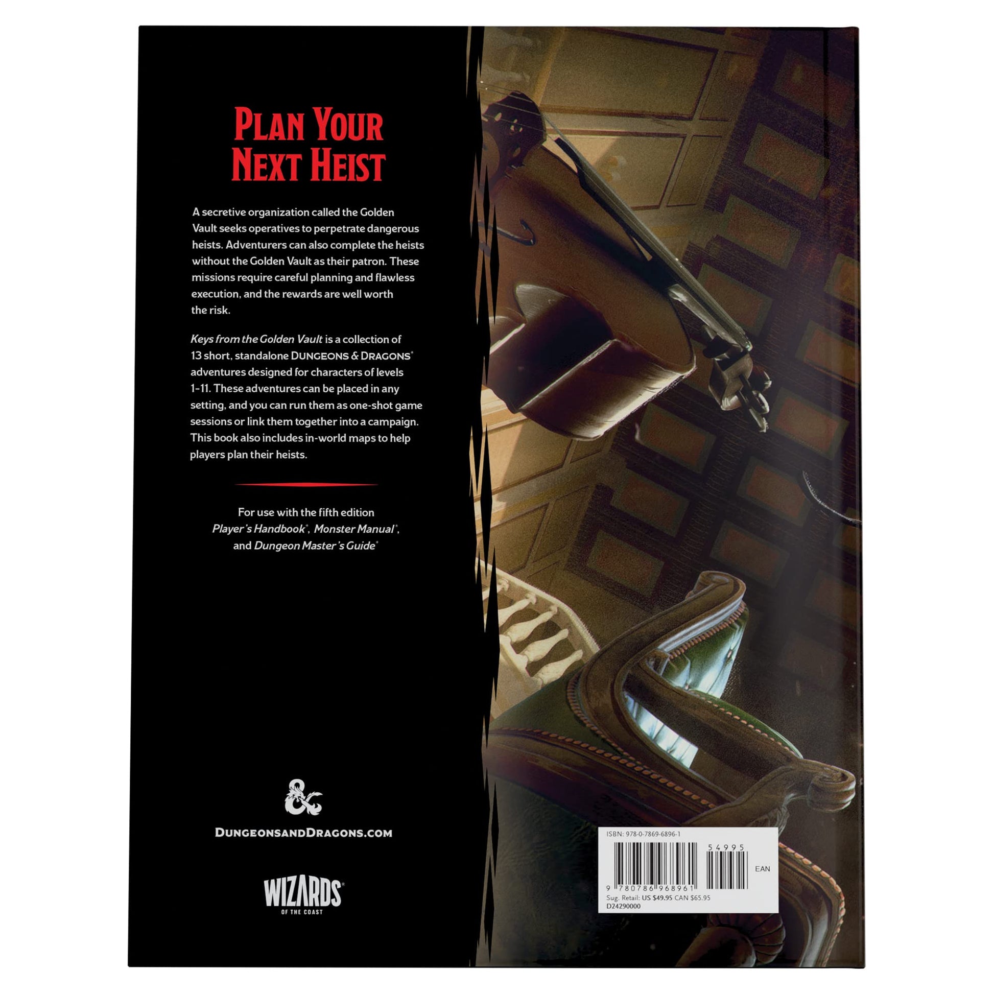 Keys From the Golden Vault (Dungeons & Dragons Adventure Book)