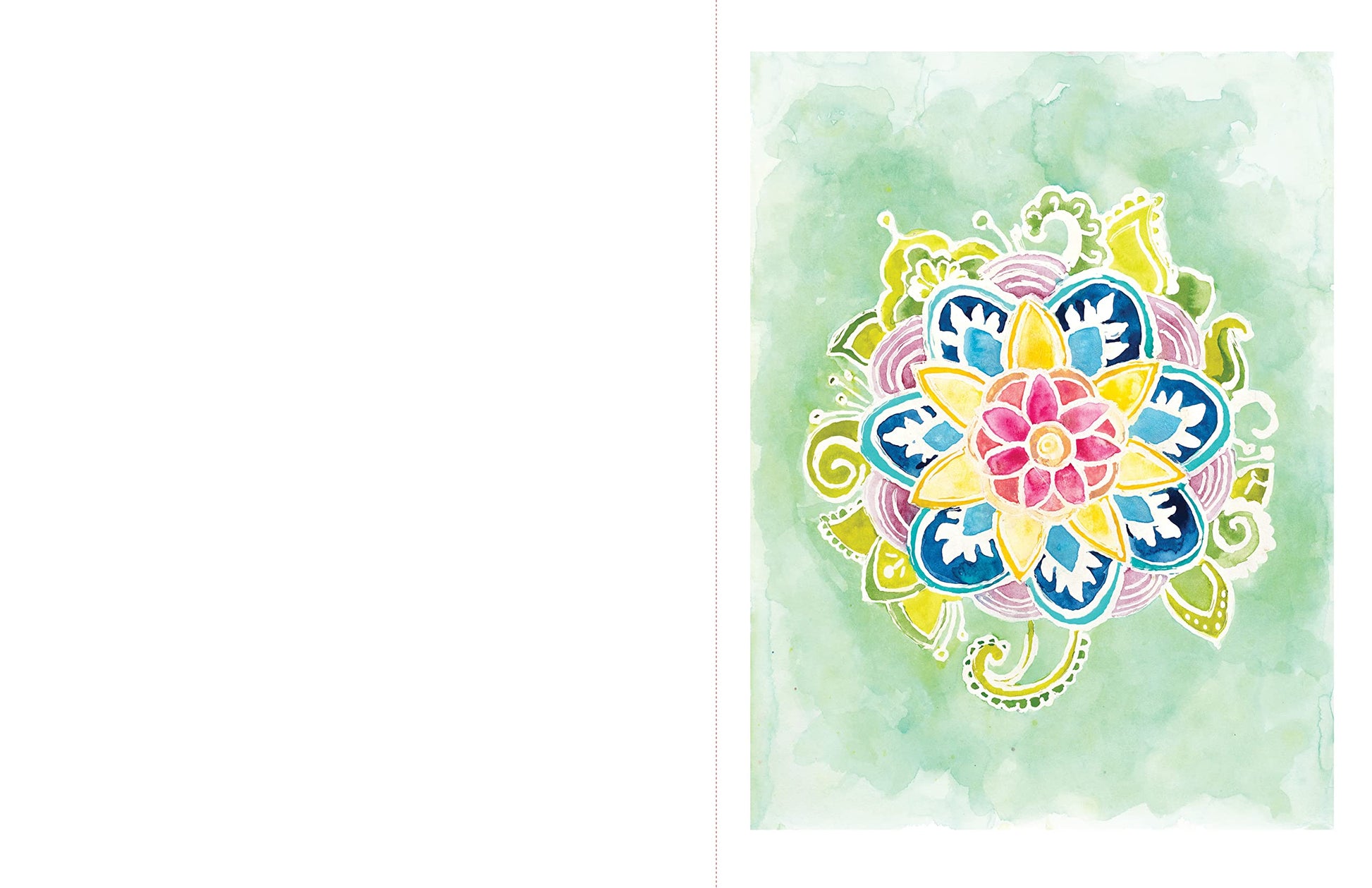 The Reverse Coloring Book?: Mindful Journeys: Be Calm and Creative: The Book Has the Colors, You Draw the Lines