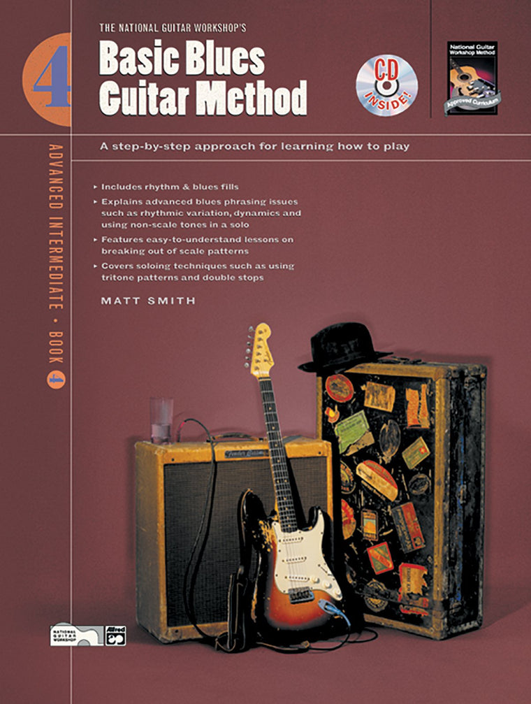Basic Blues Guitar Method: Book 4 (Book & CD)