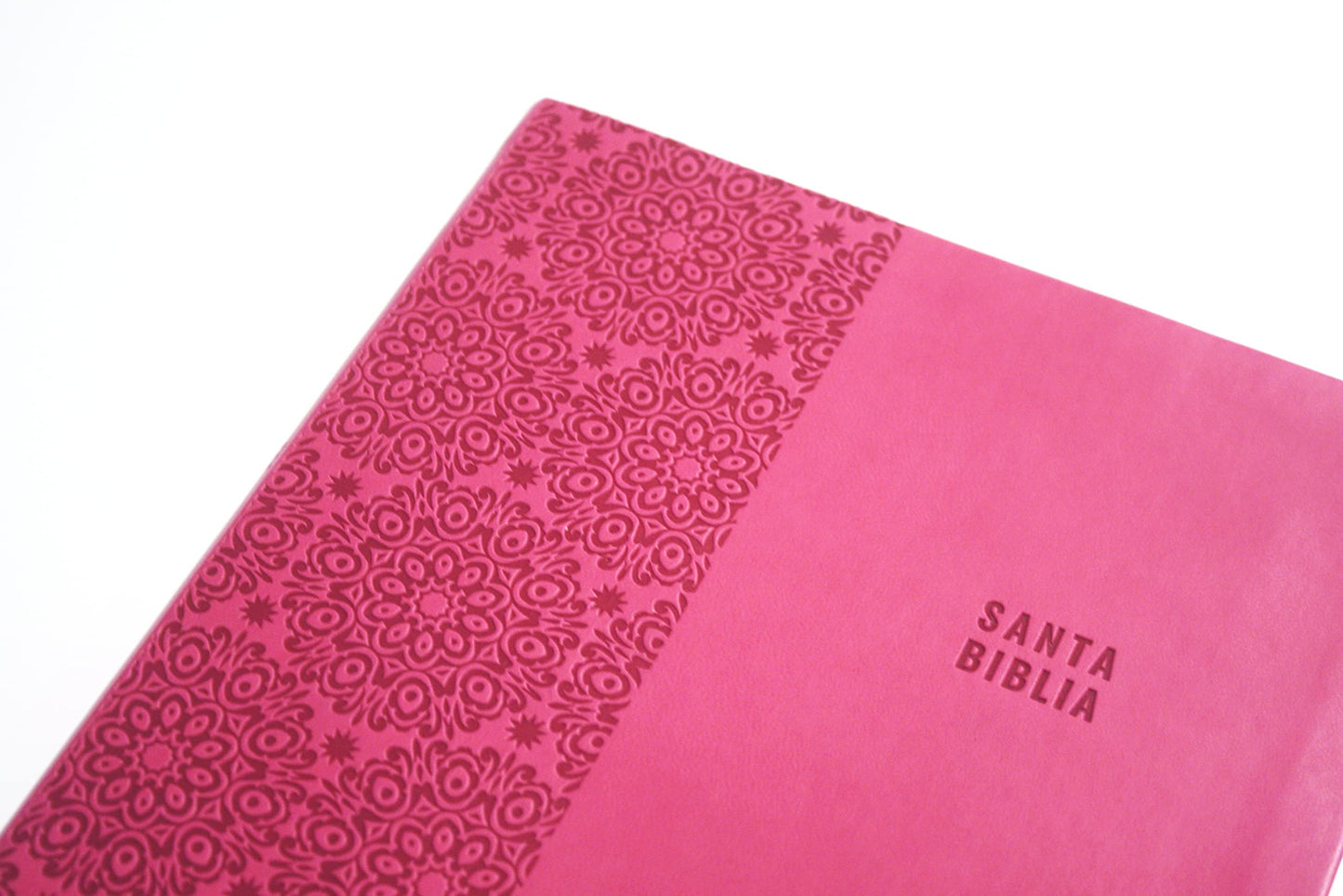 Biblia Reina Valera letra súper gigante, símil piel fucsia / Spanish Bible Reina Valera Super Giant Print, Fuchsia Leathersoft (Spanish Edition)