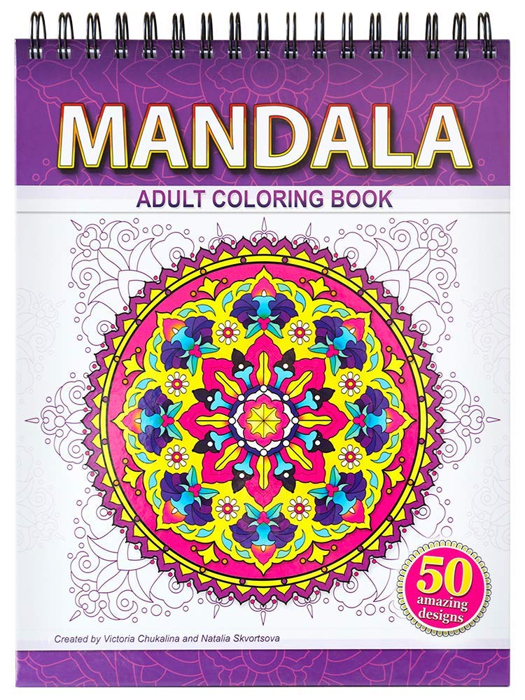 Mandala Coloring Book for Adults on Thick Artist Paper with