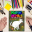 Pooping Animals: A Funny Coloring Book for Adults