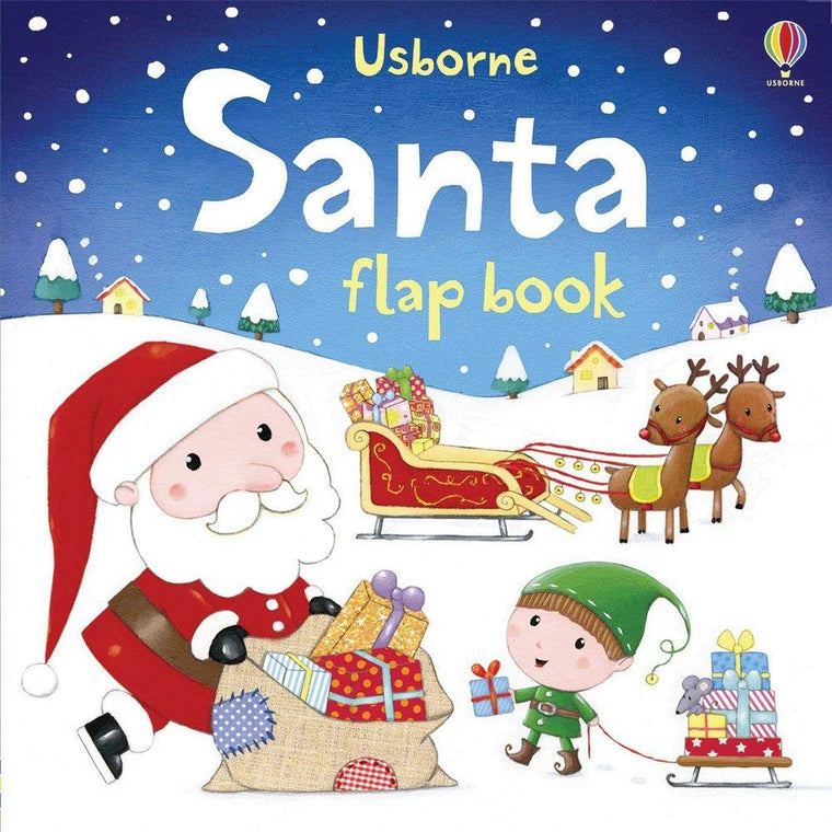 Santa Flap Book (Usborne Flap Books)