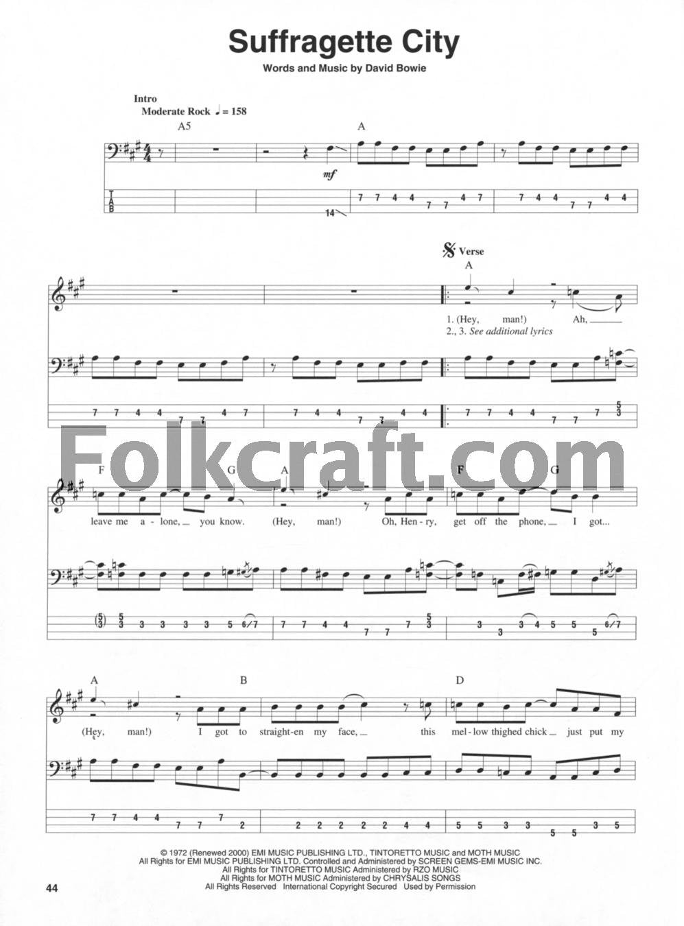 Pop/Rock: Bass Play-Along Volume 3 by Hal Leonard Corp.