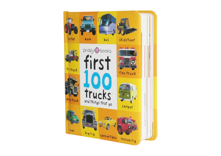 First 100 Trucks And Things That Go: And Things That Go — back cover