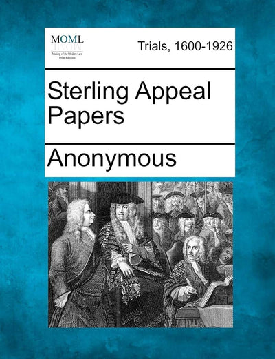 Sterling Appeal Papers