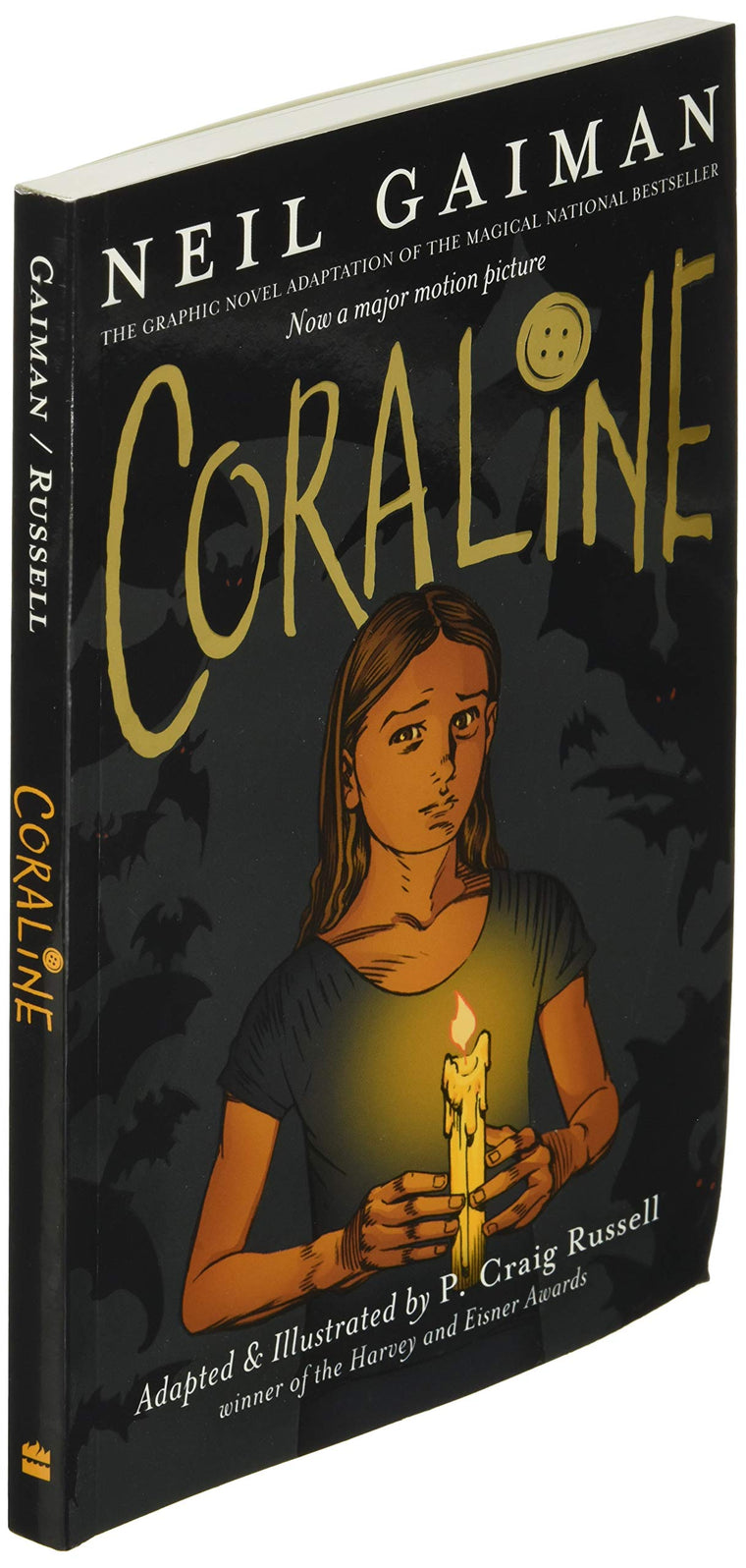 Coraline: The Graphic Novel — back cover