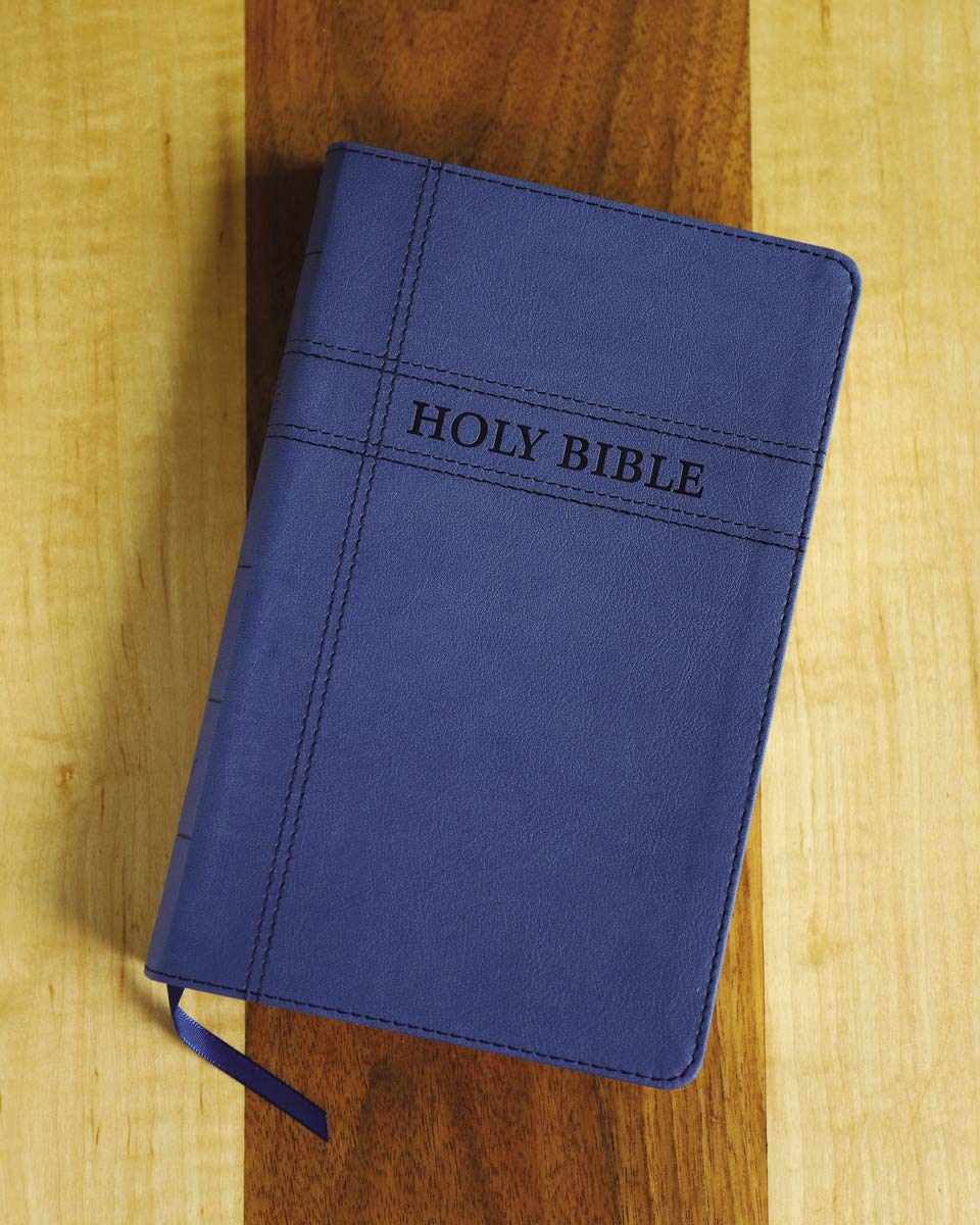 NIV, Premium Gift Bible, Leathersoft, Navy, Red Letter, Comfort Print: The Perfect Bible for Any Gift-Giving Occasion